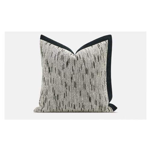 تنسيق وسائد عصرية لون ازرق اسود