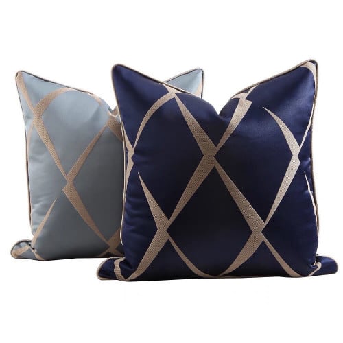 كوشنز غطاء كحلي وازرق فاتح