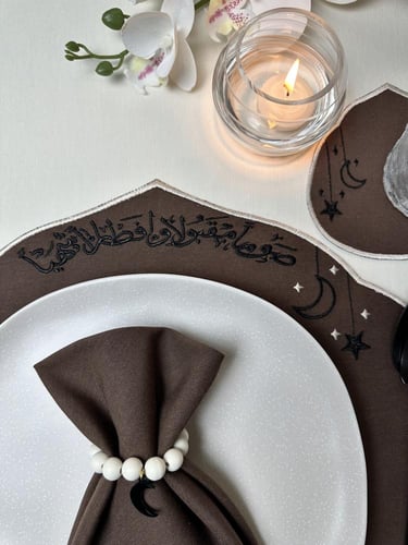 طقم سفرة رمضاني ( فوانيس)