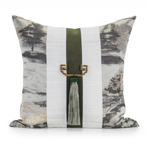 كوشن غطاء متموج اكسسوار ذهبي