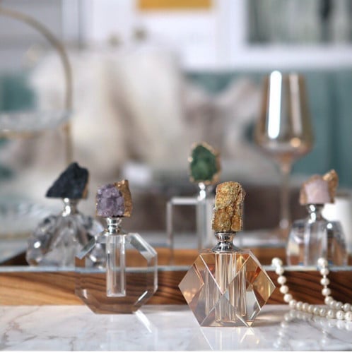 تولة العود والعطور بغطاء حجر عقيق - متعدد الالوان