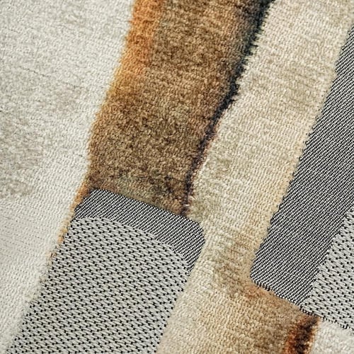 وسادة فاخرة بخياطة ملونه