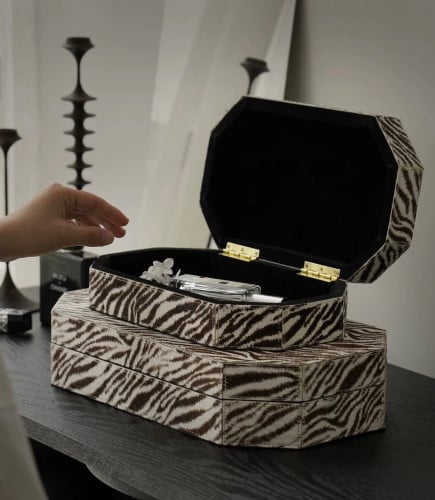 صندوق مجوهرات وديكور تصميم عصري