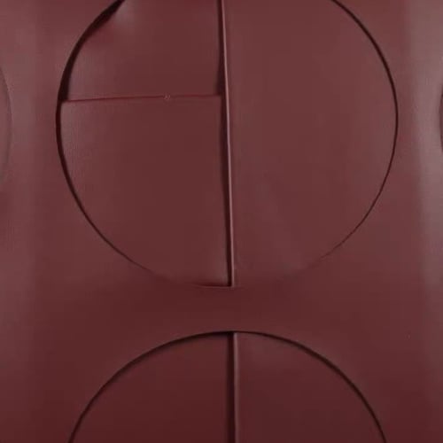 خدادية غطاء جلد عنابي