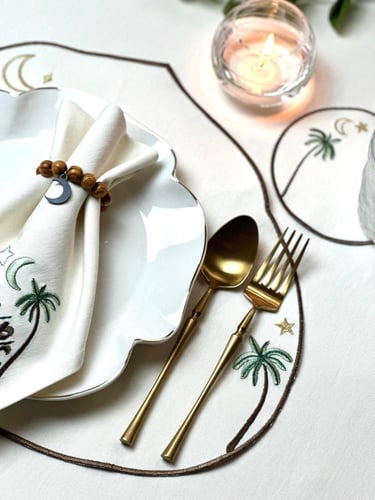 طقم سفرة رمضان ( نخل )