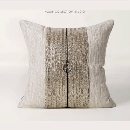 كوشن غطاء بيج فاتح