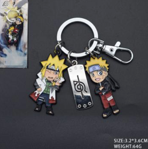 "ميدالية ناروتو - Naruto Keychain "