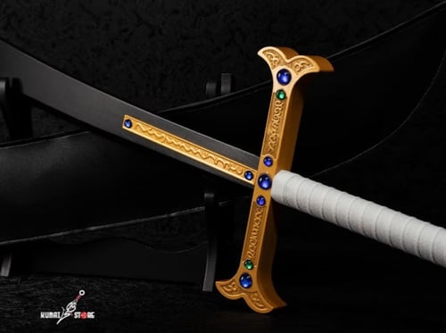 سيف ميهوك النصل الأسود خشب