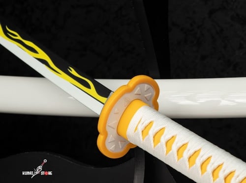 سيف زينتسو غمد أبيض | فولاذ كربوني