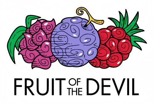 ملصق الفواكة الشيطانية | One Piece