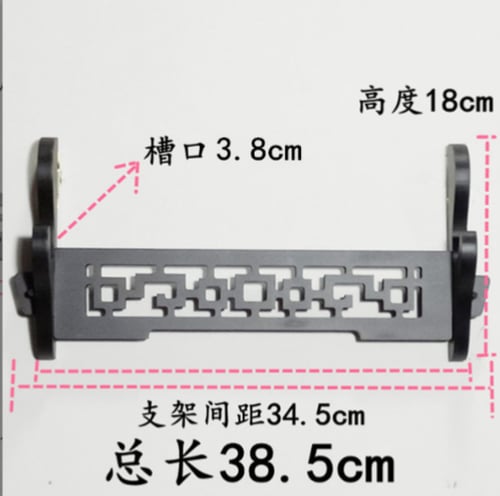 حامل سيوف احادي جداري