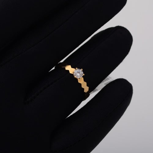 خاتم ذهب شوميه