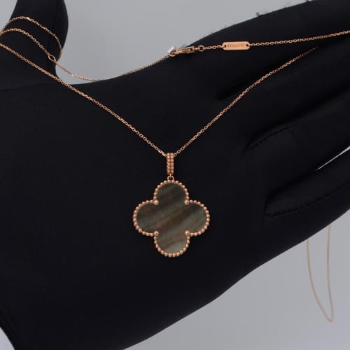 عقد ذهب ورده فان