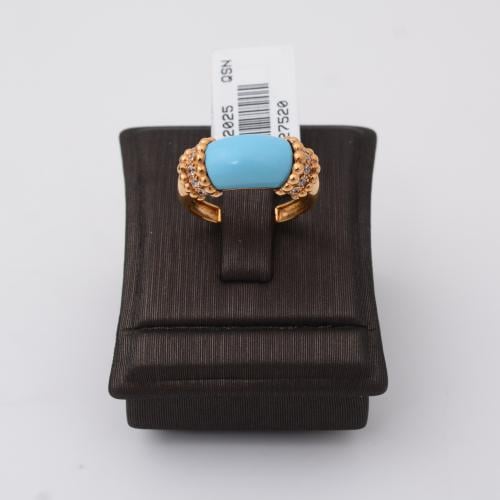 خاتم ذهب الورده