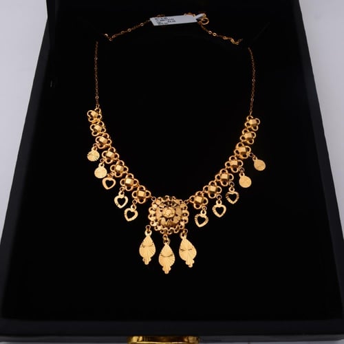 عقد ذهب كرسي جابر