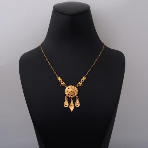 عقد ذهب كرسي جابر