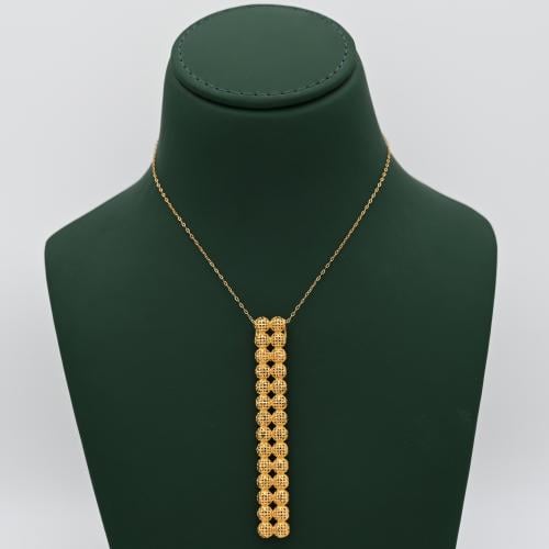 عقد ذهب عيار 21