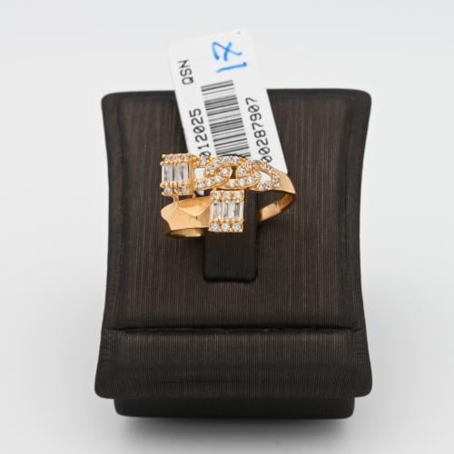 خاتم ذهب عيار 21