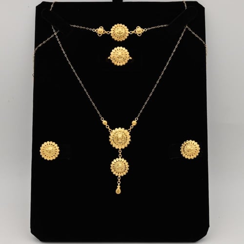 طقم ذهب كرسي جابر