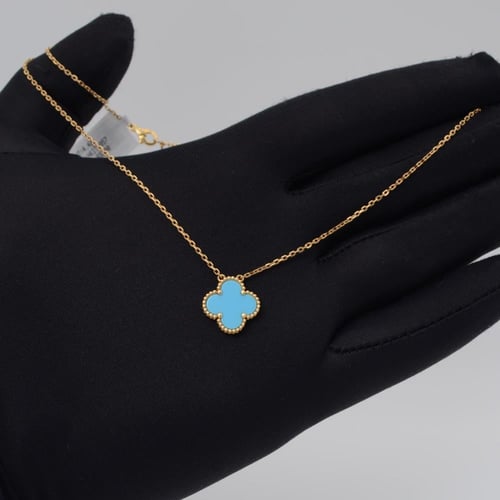 عقد ذهب ورده فان