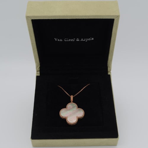 عقد ذهب ورده فان