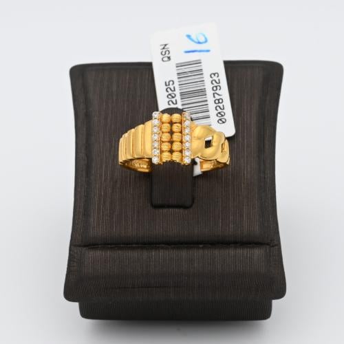 خاتم ذهب عيار 21