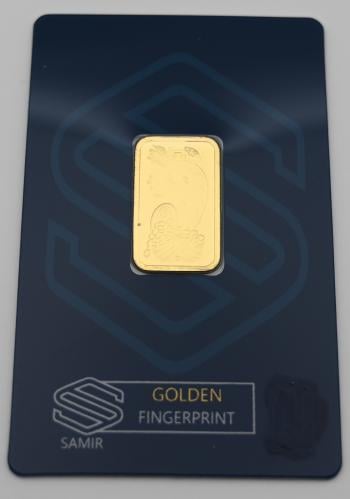 سبيكة ذهب 5 جرام عيار 24