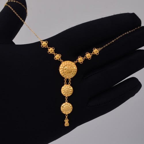 عقد ذهب كرسي جابر