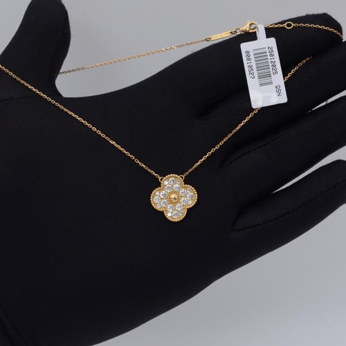 عقد ذهب ورده فان