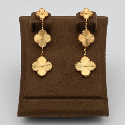 حلق ذهب عيار 21