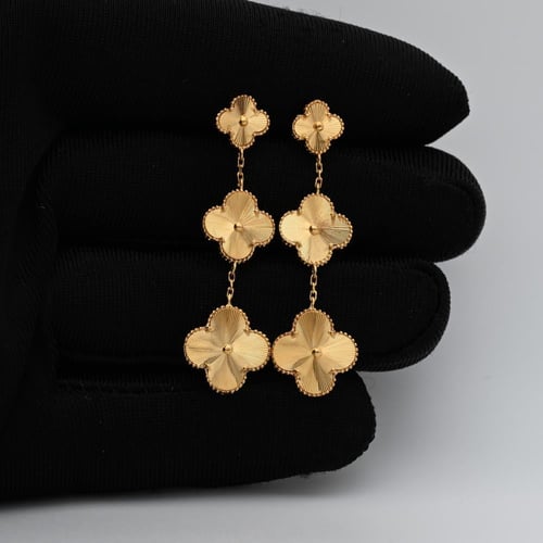 حلق ذهب عيار 21