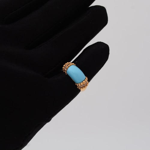 خاتم ذهب الورده