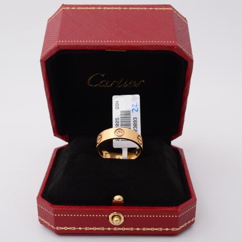 Gold Luff ring