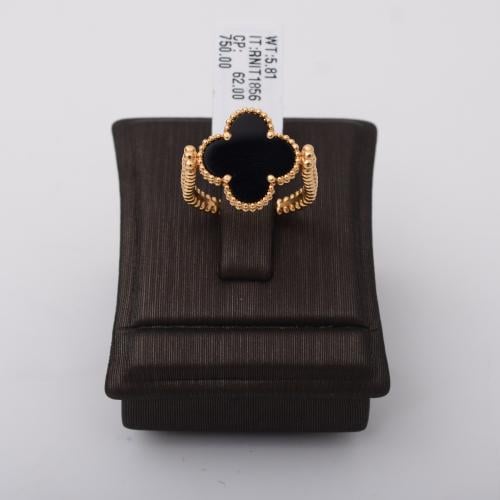 خاتم ذهب الورده