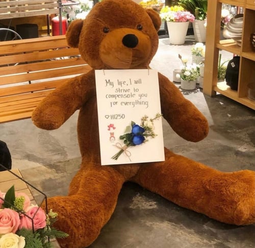 لوحة الورد كتابة خط يدA4