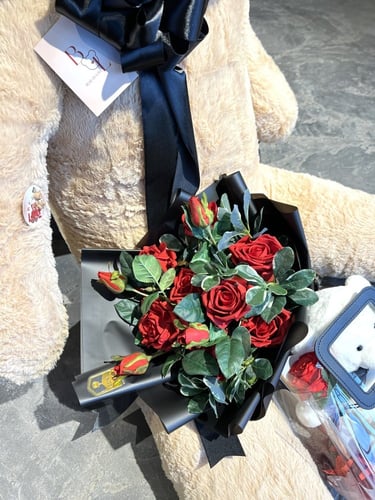 Flowers bouquet "مناسب للشحن"