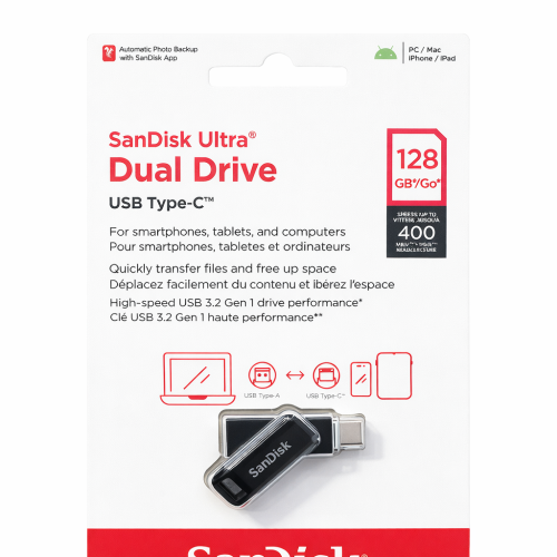 فلاش سانديسك تايب سي 128 جيجا