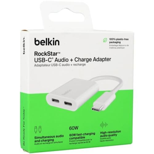 وصلة شاحن و سماعة تايب سي 65 واط لليباد و الجوال ب...