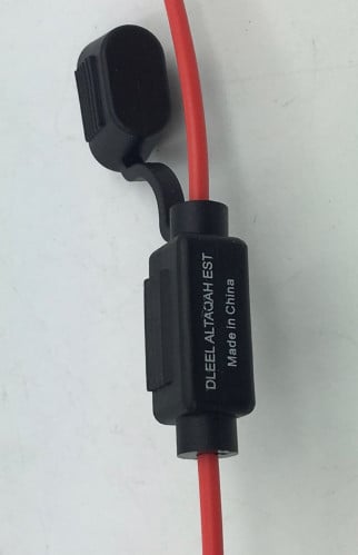 بيت فيوز 1ملم مع السلك 30 سم