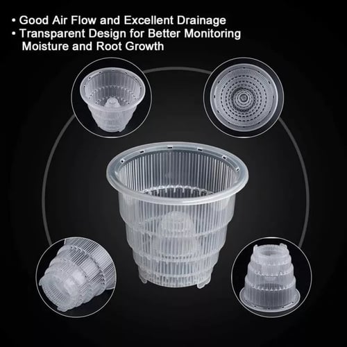 وعاء بلاستيك بثقوب متعددة