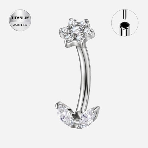 #10 Silver Rook Piercing