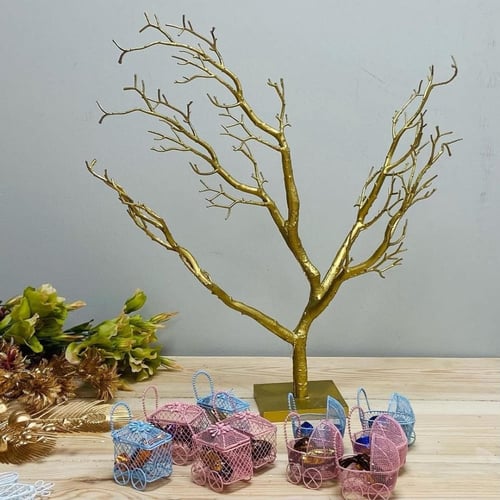 شجرة توزيعات بشكل شجرة ذهبية للمناسبات...