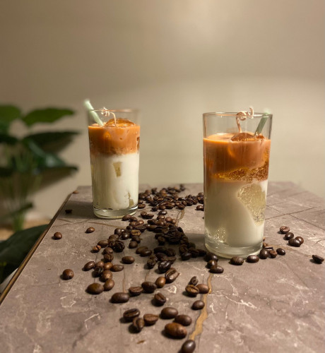 شمعة ايس لاتيه