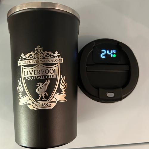 مق ليفربول مع شاشة قياس درجة الحرارة طباعة بالليزر