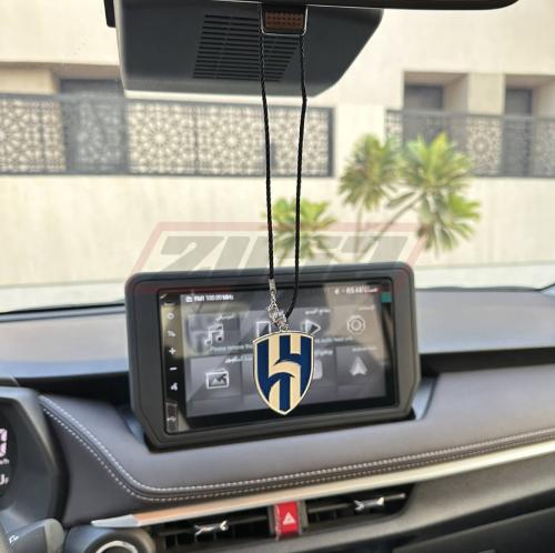 تعليقة بشعار الهلال