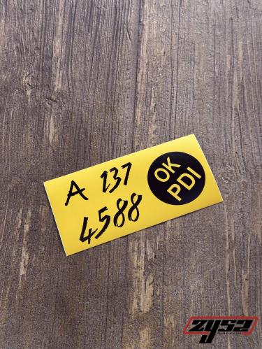 استكر OK اصفر