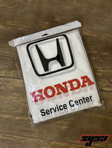تلبيسة مقاعد بشعار هوندا قماش للسواق والراكب