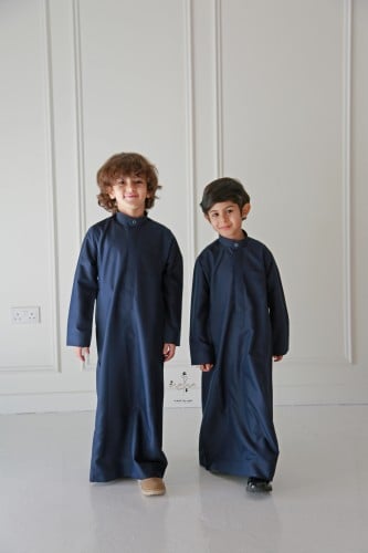 ثوب كحلي (صيفي)