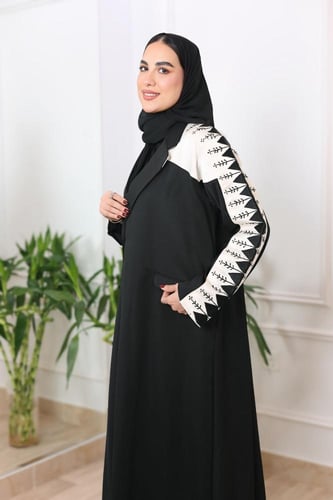 عباية بليزر تطريز تراثي عسير