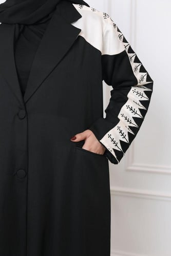 عباية بليزر تطريز تراثي عسير